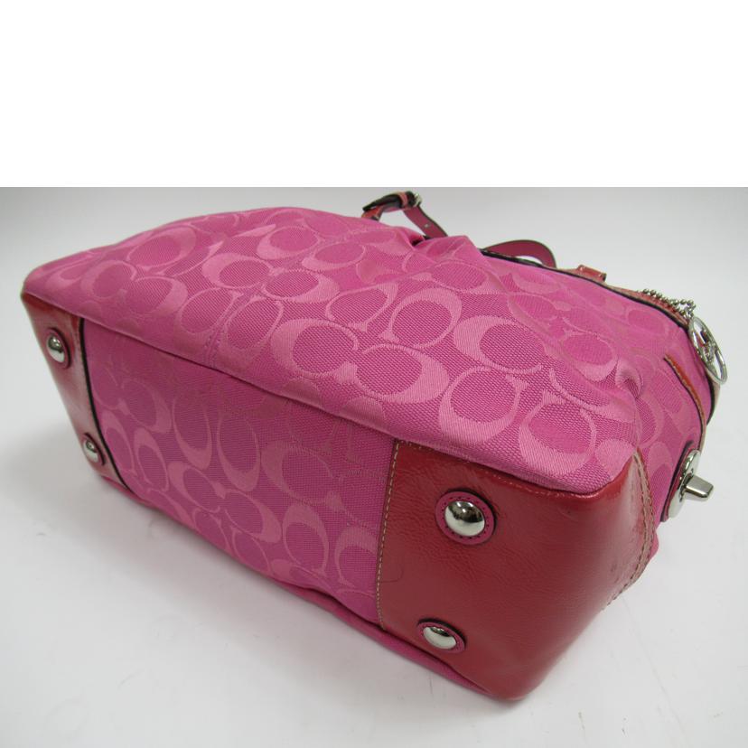 COACH/ミニシグネチャー/ショルダーバック/F14281//H0975/Bランク/63
