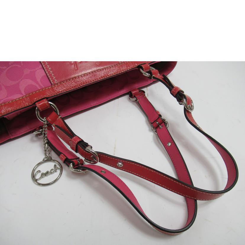 COACH/ミニシグネチャー/ショルダーバック/F14281//H0975/Bランク/63