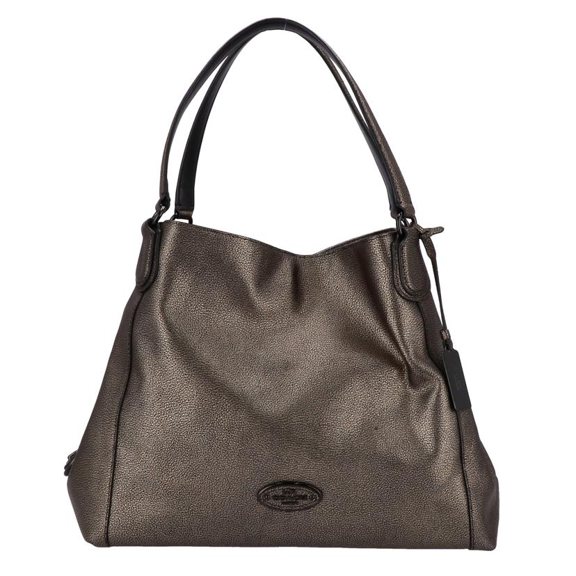 COACH コーチ/イーディーメタリックレザーショルダー/33520//H1480/ABランク/75