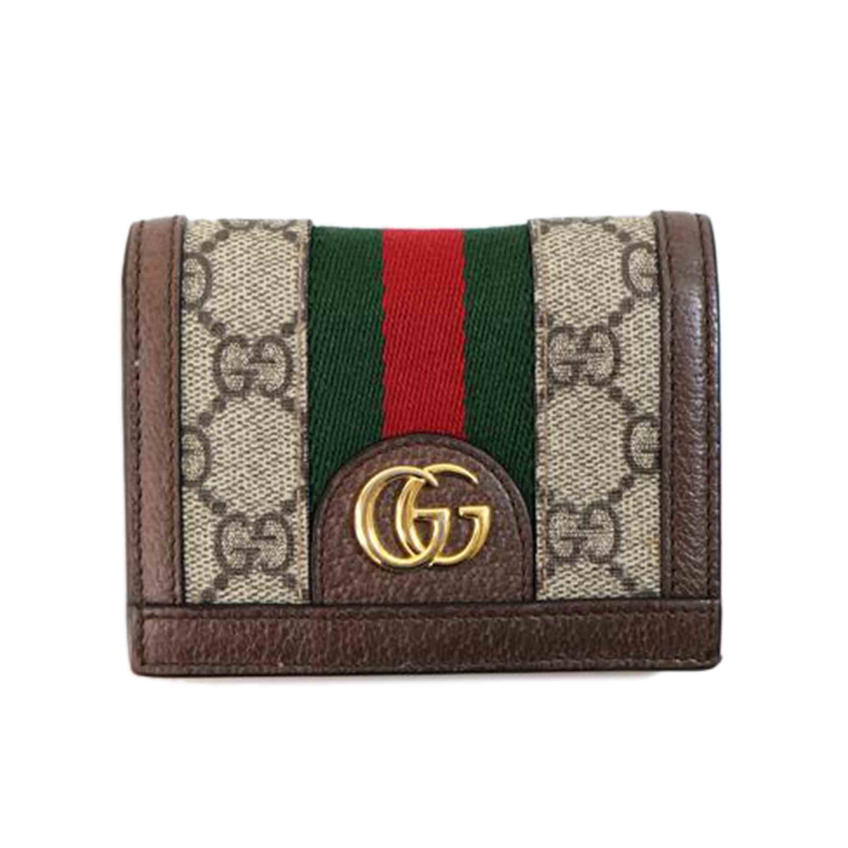 GUCCI グッチ/オフィディアGG コンパクトウォレット/523155//493***/BCランク/71