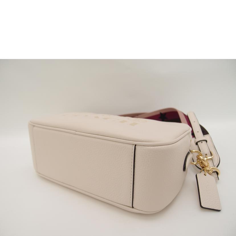 COACH コーチ 白 斜め掛け /ジェスペブルドレザーWジップショルダー/ホワイト/75818//J2279/SAランク/69