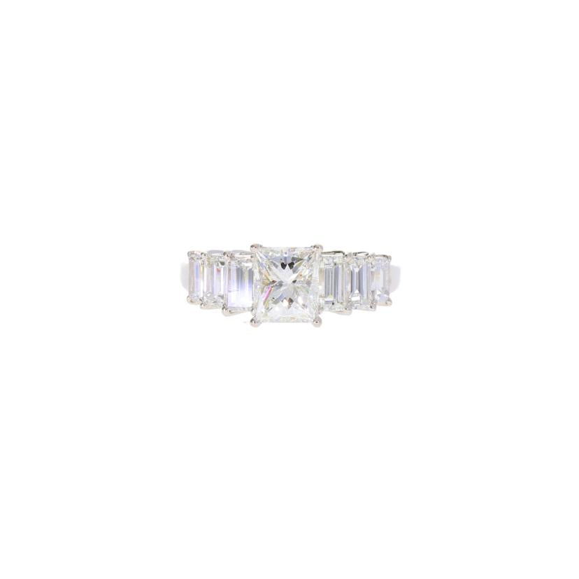 /◎ PT900ダイヤリング1.133/1.38ct//Aランク/75