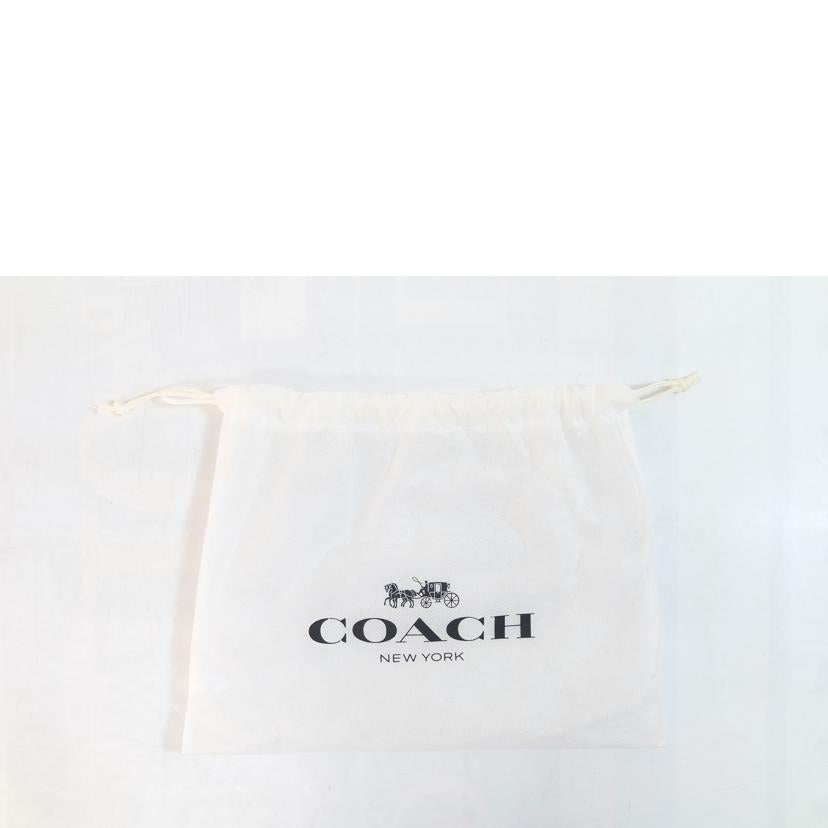 COACH コーチ/レザーシグネチャーストラップ付メガネケース/C9989//B22**/Aランク/71