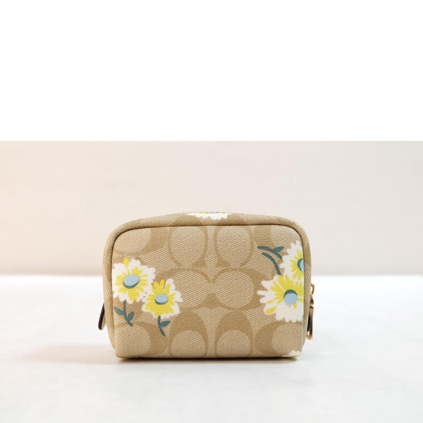 COACH コーチ/PVCシグネチャーミニポーチ/C3054//A21**/Aランク/71
