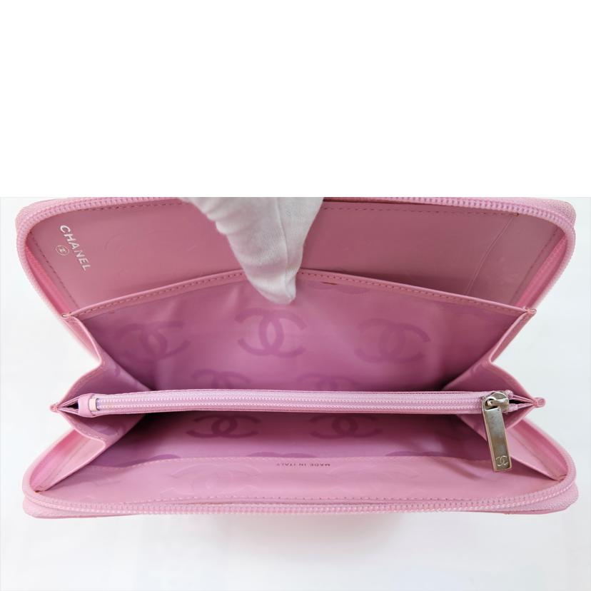 CHANELシャネル/カンボンラインココマークラウンドファスナー長財布/A26710//9541065/ABランク/71