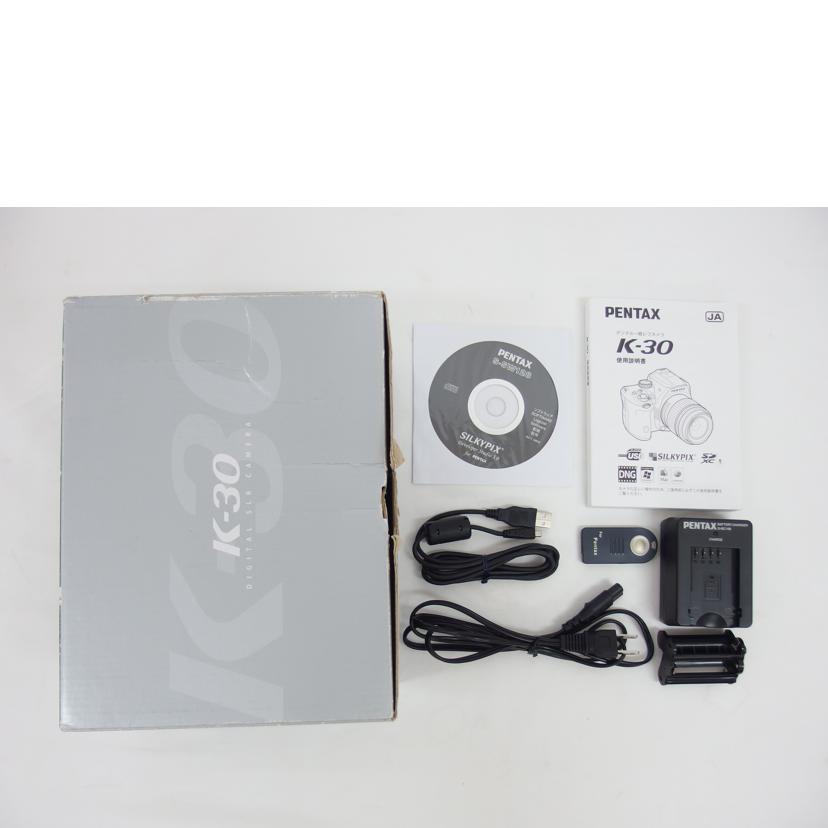 PENTAX ペンタックス/K-30レンズキット/クリスタルブルー/K-30//4399167/ABランク/04