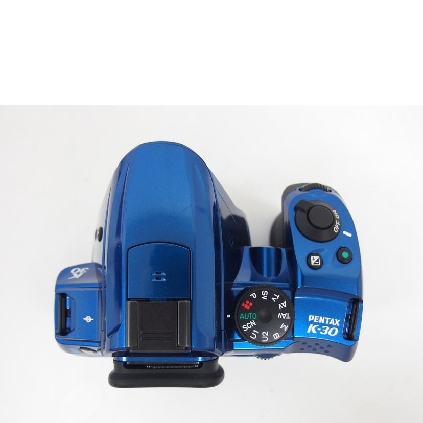 PENTAX ペンタックス/K-30レンズキット/クリスタルブルー/K-30//4399167/ABランク/04