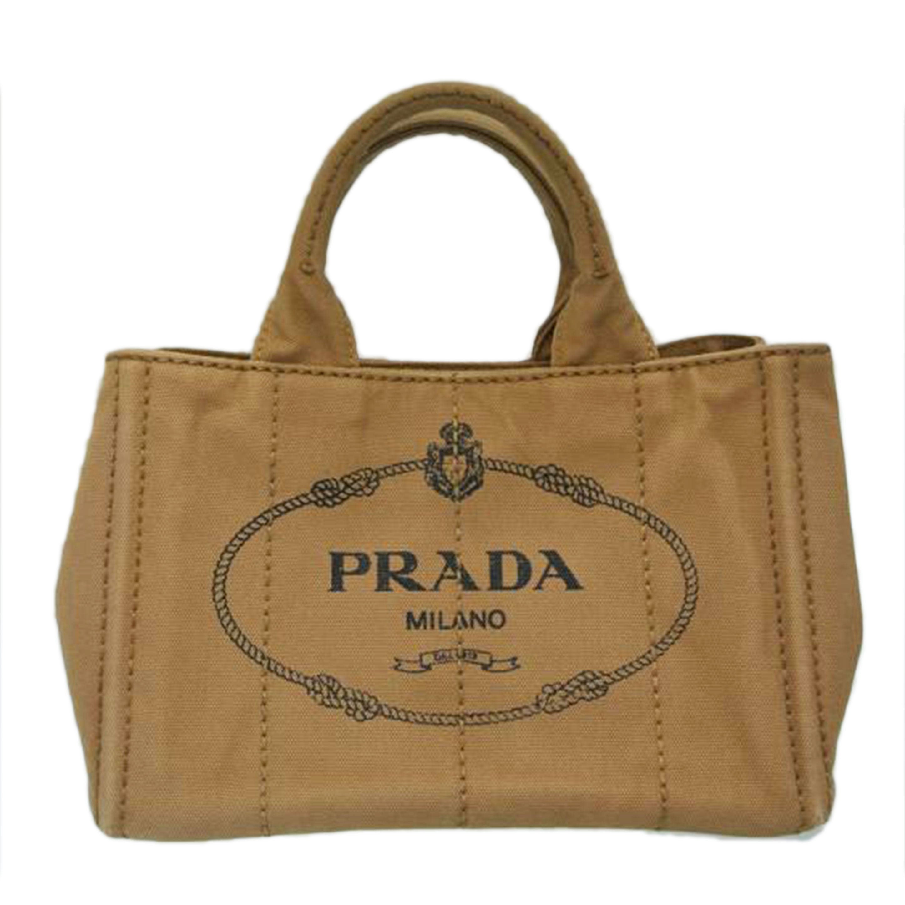 PRADA プラダ/カナパ ハンド バッグ 茶//110/Bランク/87