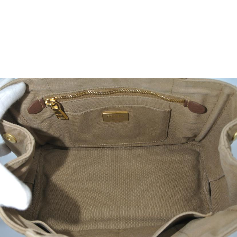 PRADA プラダ/カナパ ハンド バッグ 茶//110/Bランク/87