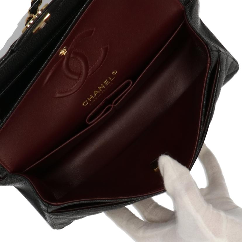 CHANEL シャネル/クラシックスモールハンドバッグ/キャビアスキン/A01113//KTT61KAE/SAランク/75