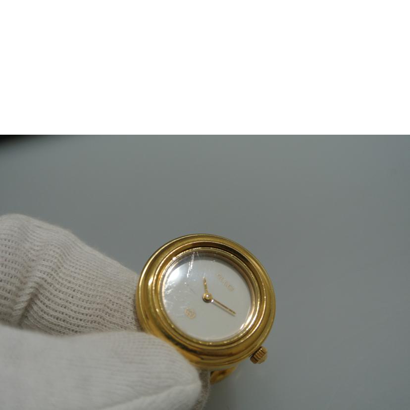 GUCCI グッチ/レディースQZアナログ チェンジベゼル/11/12//Bランク/87