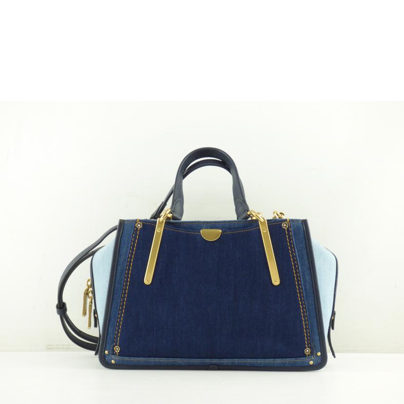 COACH コーチ/ドリーマー カラーブロック デニム/54066//L1892/Aランク/64