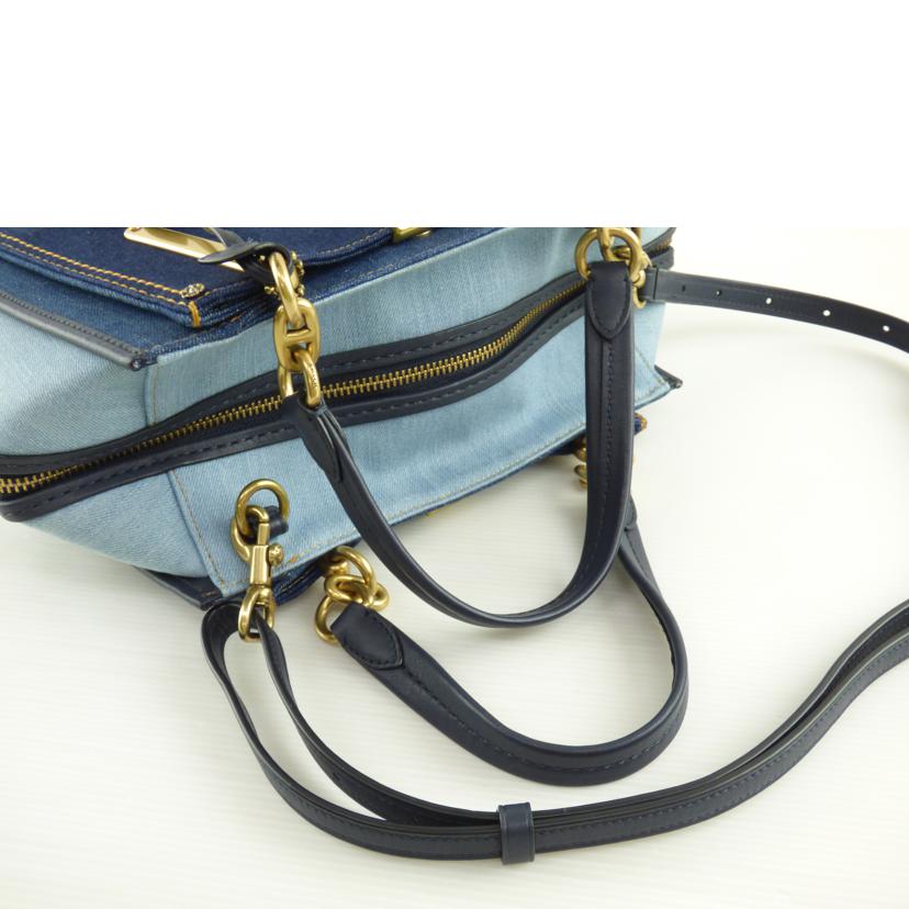 COACH コーチ/ドリーマー カラーブロック デニム/54066//L1892/Aランク/64