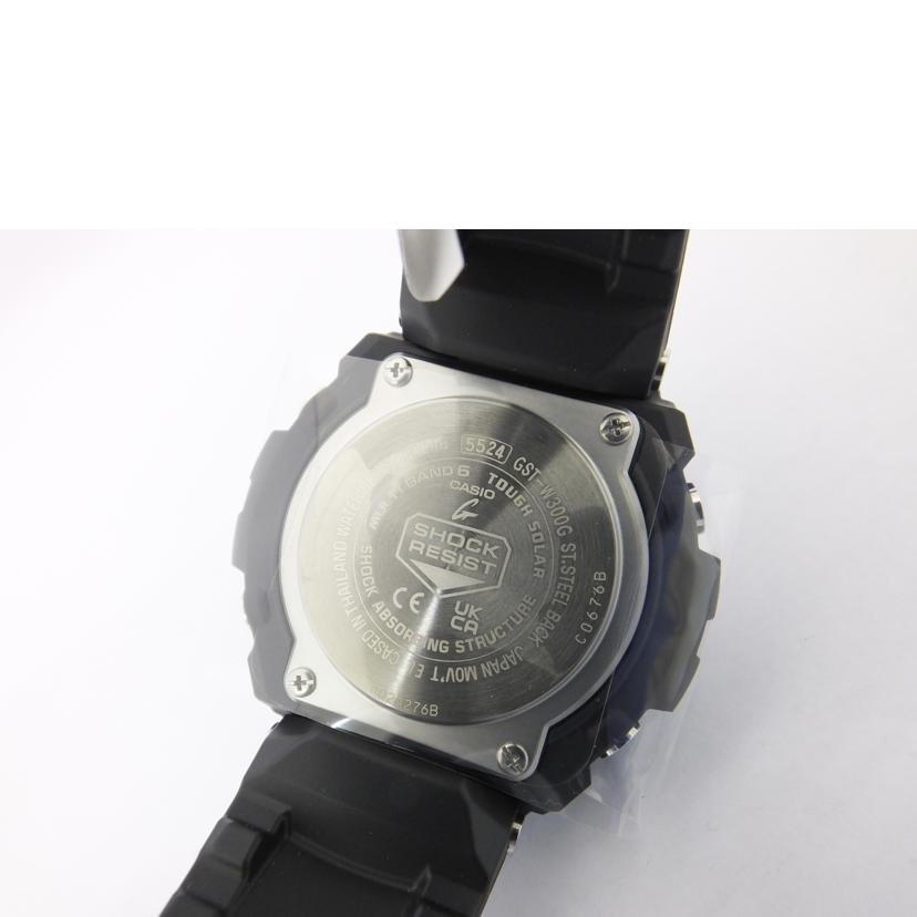 CASIO カシオ/G-STEEL/電波ソーラー腕時計/GST-W300G-1A2JF//002A276B/SAランク/88