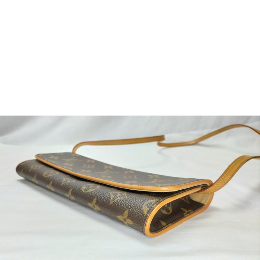 LV ルイヴィトン/ポシェットツインGM モノグラム/M51852//FL0061/Aランク/52