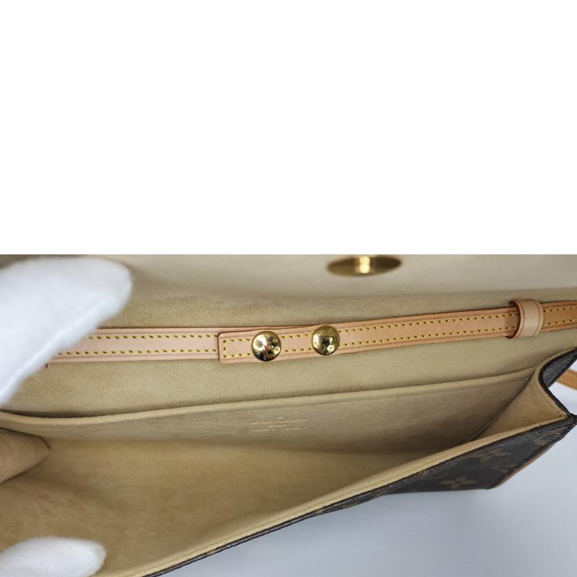 LV ルイヴィトン/ポシェットツインGM モノグラム/M51852//FL0061/Aランク/52