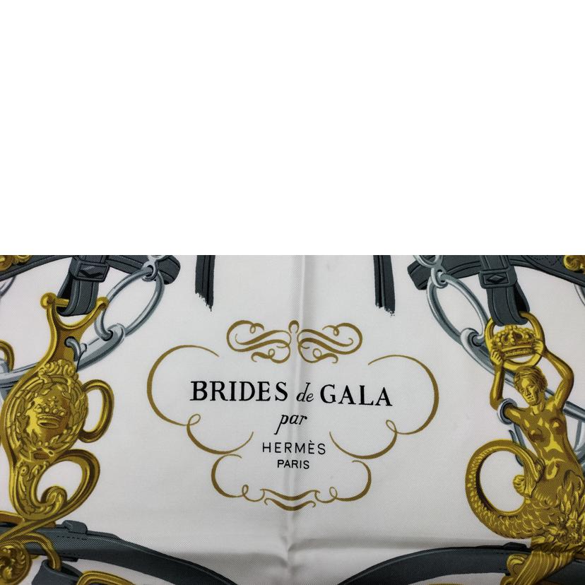 HERMES エルメス/カレ90 BRIDES de GALA スカーフ//ABランク/52