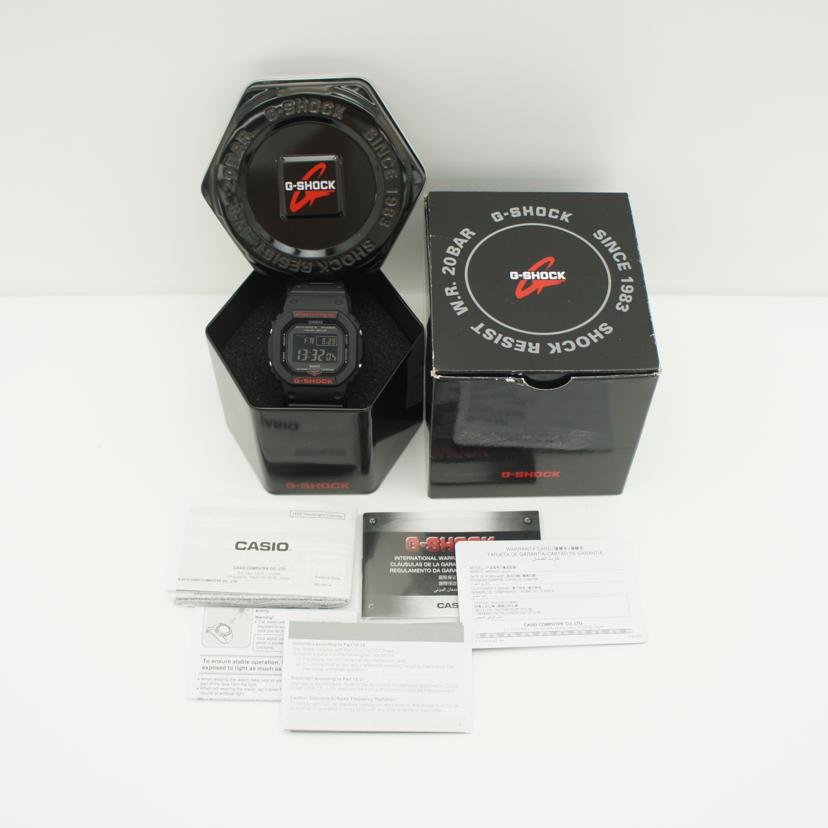 CASIO カシオ/G-SHOCK/電波ソーラー/Bluetooth/GW-B5600HR-1DR//003*****/Bランク/75