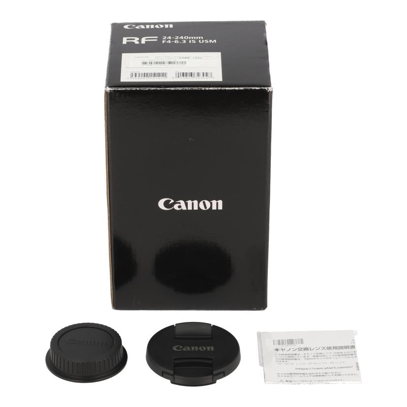 Canon キヤノン/交換レンズ/RF 24-240mm/RF24-240mm F4-6.3 IS USM//2372000855/Bランク/09