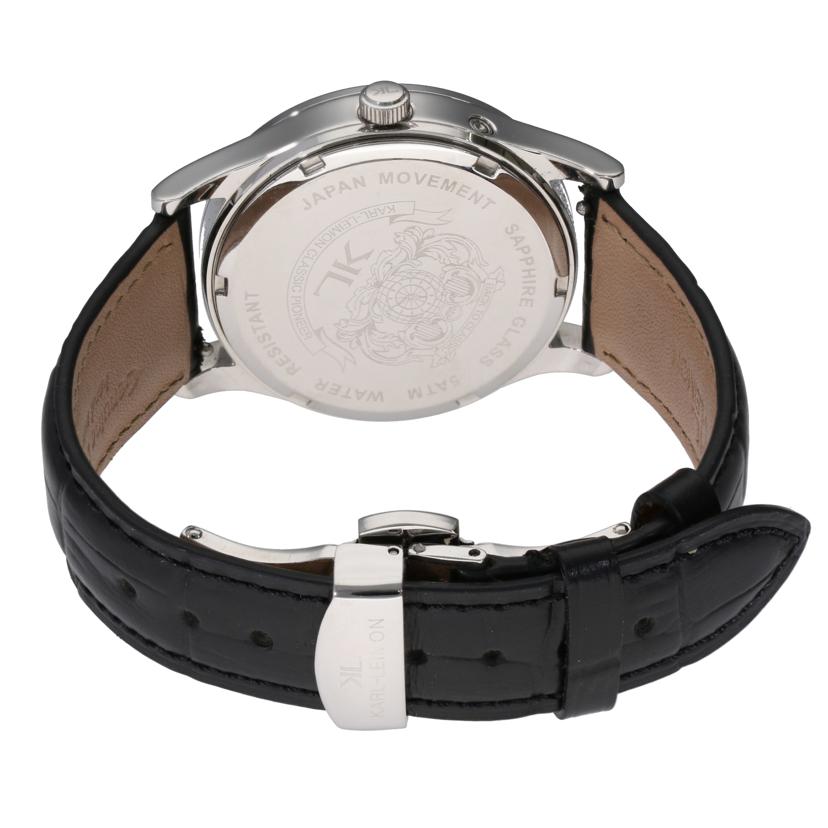 KARL LEIMON カルレイモン/クラシックムーンフェイズ/クォーツ/MADE IN JAPAN//ABランク/75