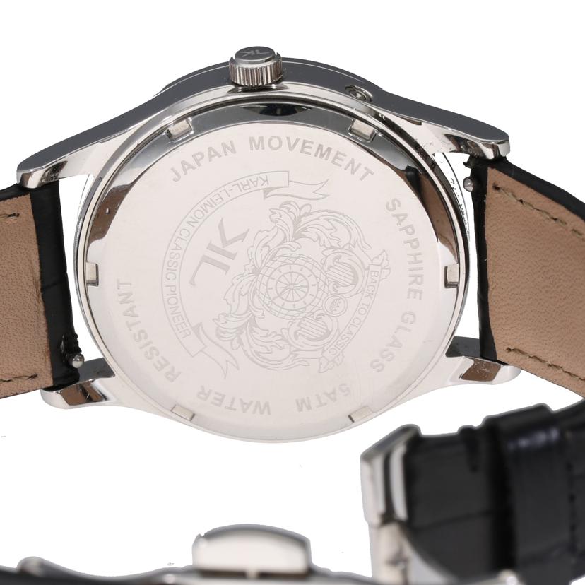 KARL LEIMON カルレイモン/クラシックムーンフェイズ/クォーツ/MADE IN JAPAN//ABランク/75