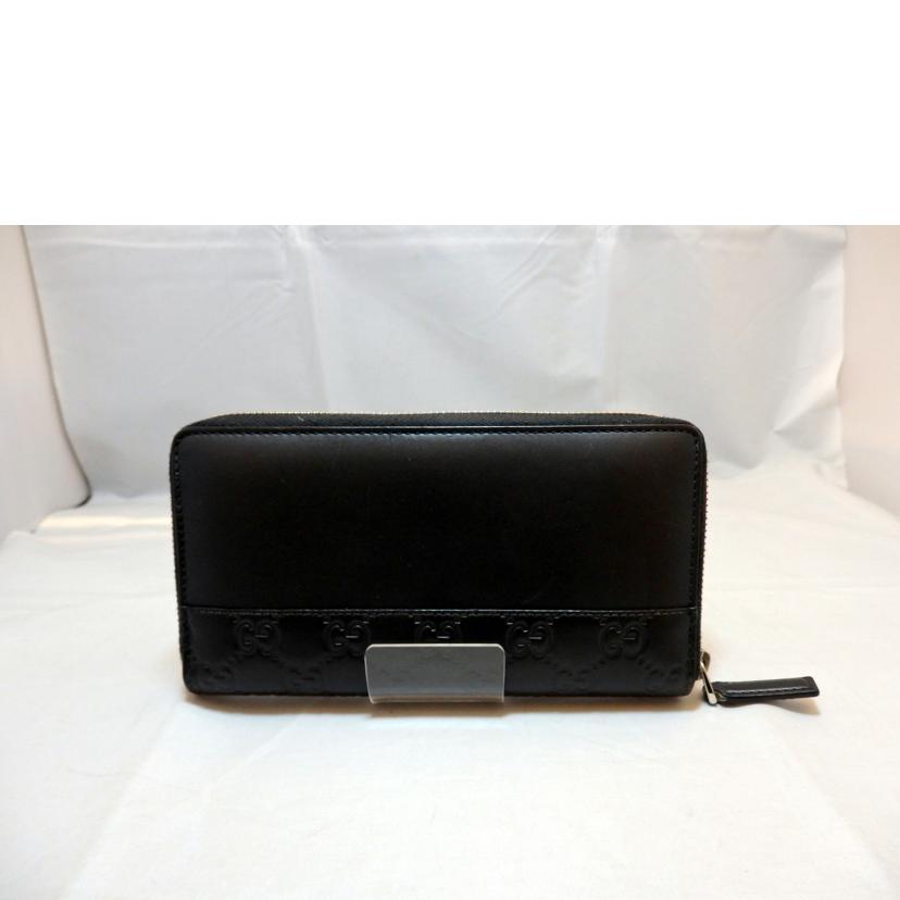 GUCCI GUCCI/グッチシマ/ラウンドファスナー/408839//2184/Bランク/95