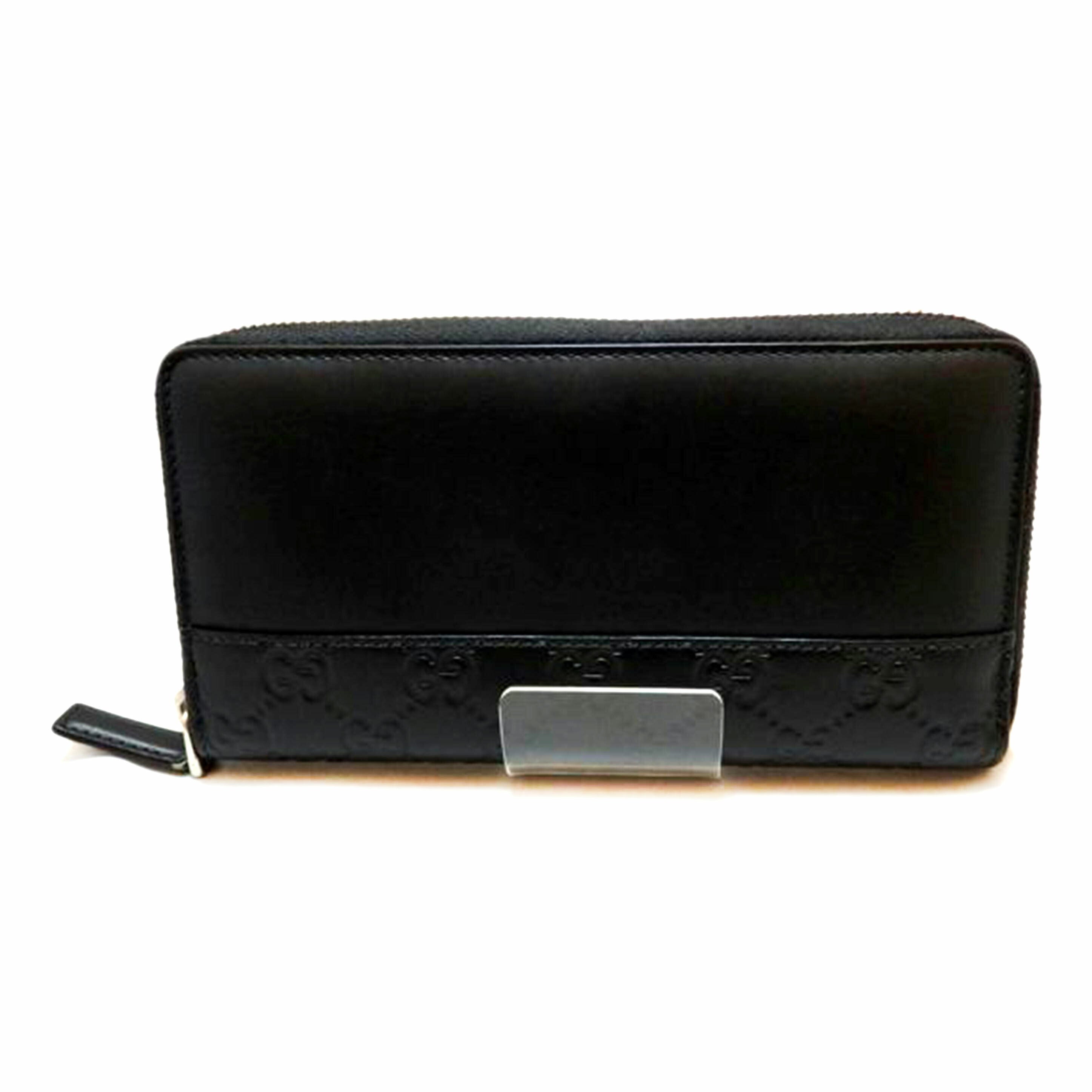 GUCCI GUCCI/グッチシマ/ラウンドファスナー/408839//2184/Bランク/95