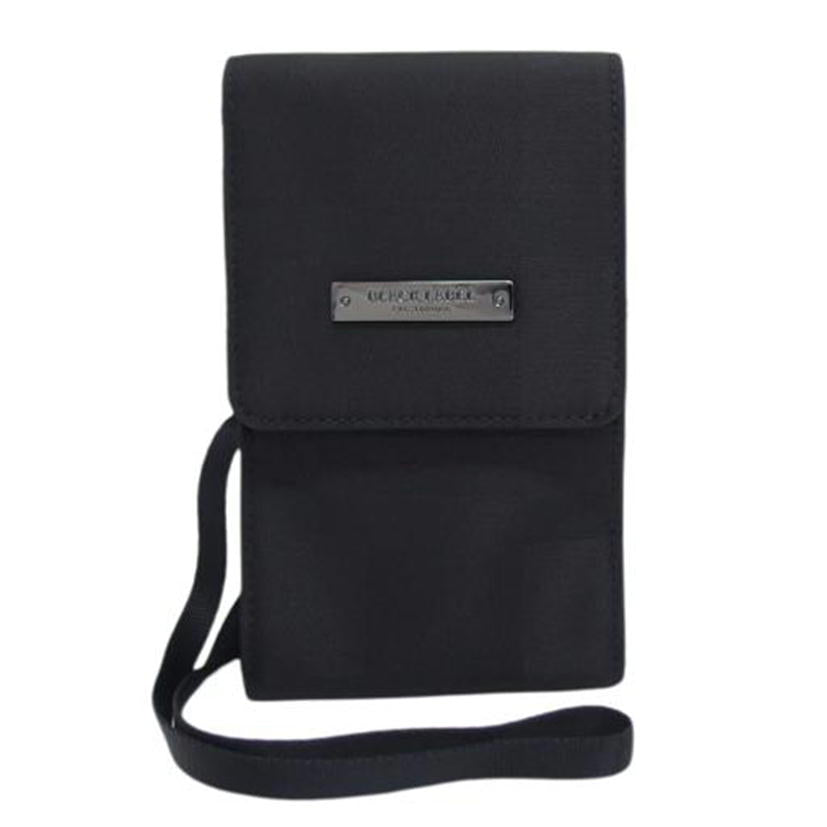 BLACK LABEL ブラックレーベル/ナイロンミニサコッシュ/ブラック//Aランク/04