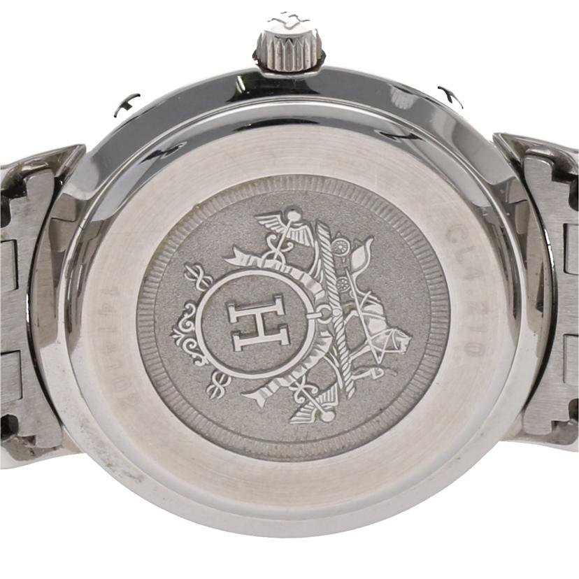 HERMES エルメス/クリッパー・グレー/レディース/クオーツ/CL4.210//1414102/ABランク/75