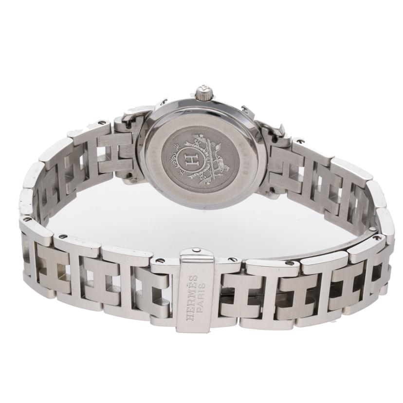 HERMES エルメス/クリッパー・グレー/レディース/クオーツ/CL4.210//1414102/ABランク/75