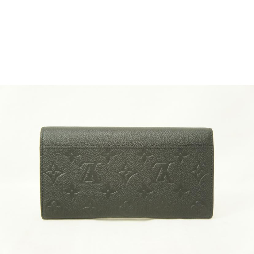 LV ルイ・ヴィトン/ポルトフォイユ・サラ/モノグラムアンプラント/ノワール/M61182//CA1168/Aランク/78