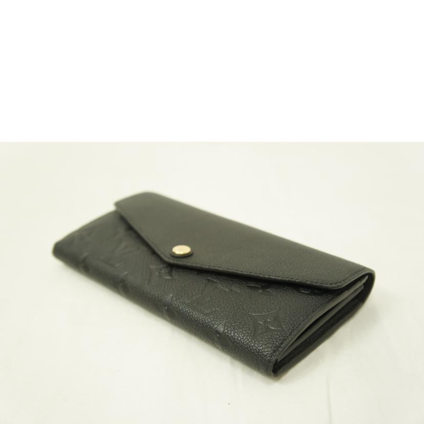 LV ルイ・ヴィトン/ポルトフォイユ・サラ/モノグラムアンプラント/ノワール/M61182//CA1168/Aランク/78