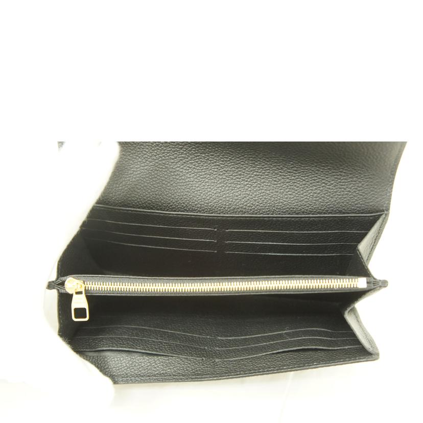 LV ルイ・ヴィトン/ポルトフォイユ・サラ/モノグラムアンプラント/ノワール/M61182//CA1168/Aランク/78