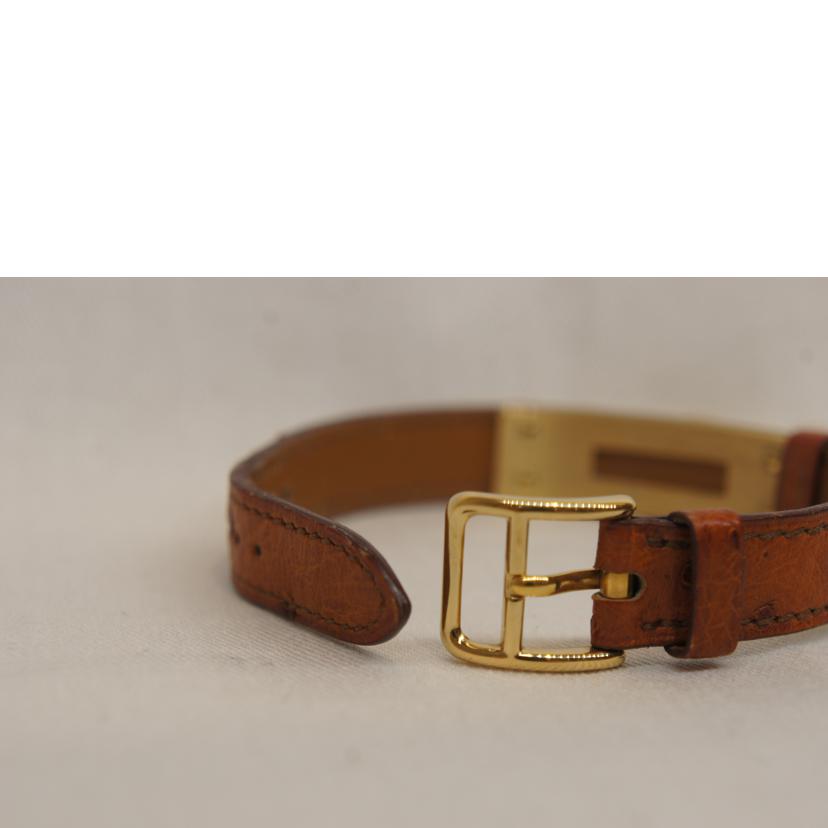 HERMES エルメス/ケリーウォッチ/オーストリッチ/クオーツ/KE1.201//366***/ABランク/92