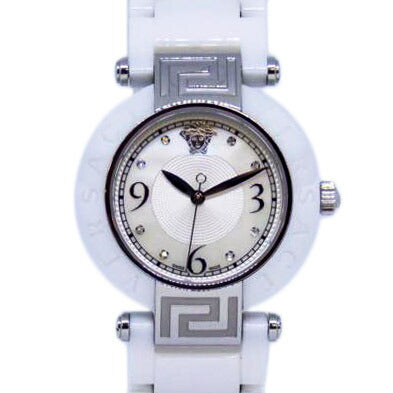 VERSACE ヴェルサーチ/レイヴ・ホワイトセラミック/レディース/クオーツ/92Q//K13050552/Aランク/64