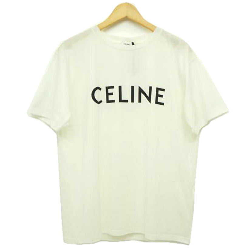 CELINE セリーヌ/セリーヌ ルーズロゴTシャツ WHT/2X764671Q//SAランク/09
