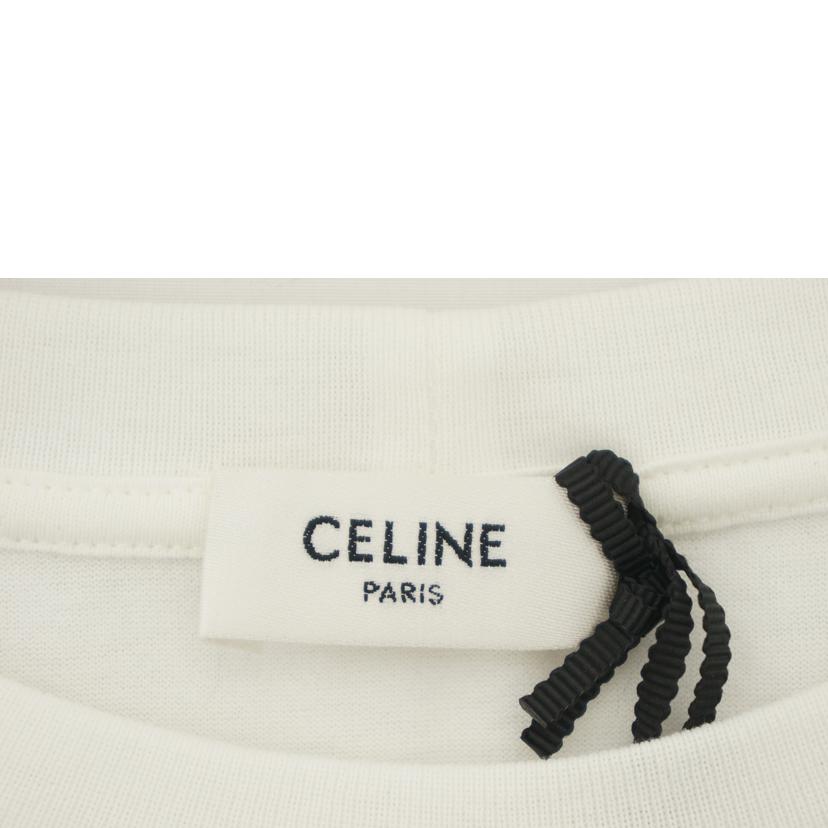 CELINE セリーヌ/セリーヌ ルーズロゴTシャツ WHT/2X764671Q//SAランク/09