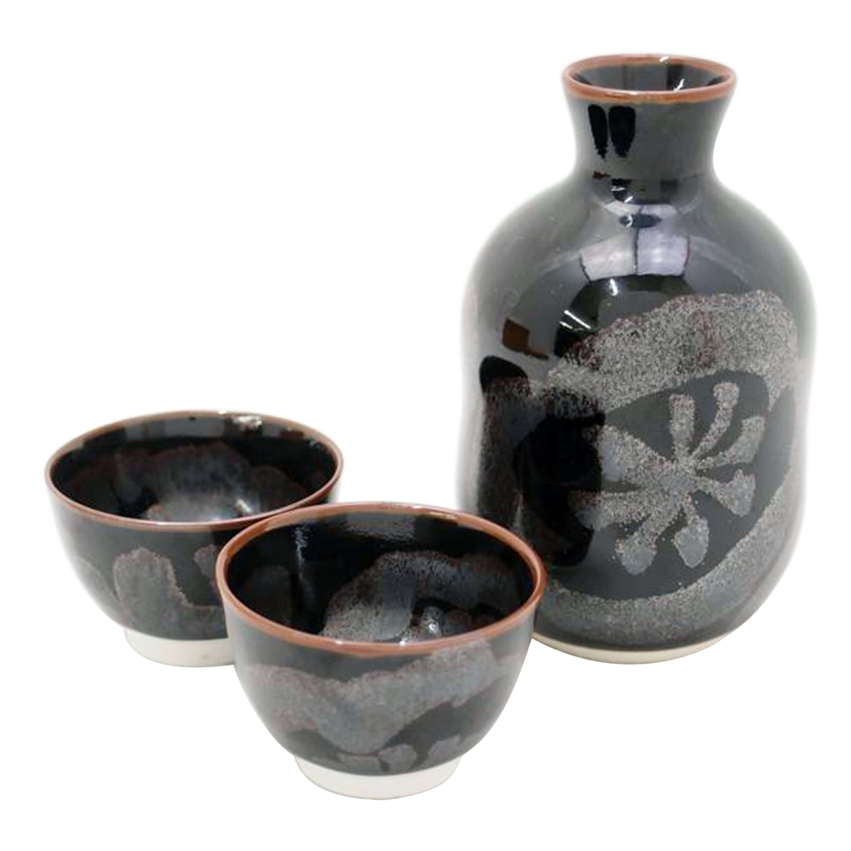 /龍山窯 青木龍山 天目 酒器(徳利/ぐい ) 有田焼//SAランク/69