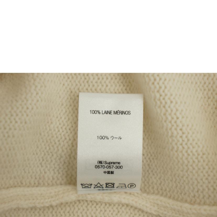 SUPREME シュプリーム/Inside Out Logo Sweater WHT/RED//ABランク/09