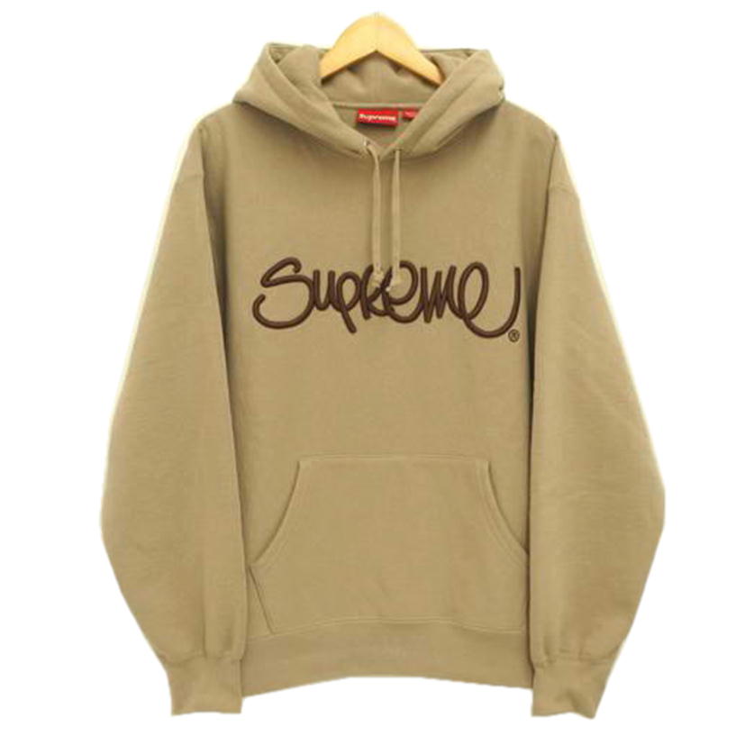SUPREME シュプリーム/Raised Handstyle Hoody taupe//ABランク/09