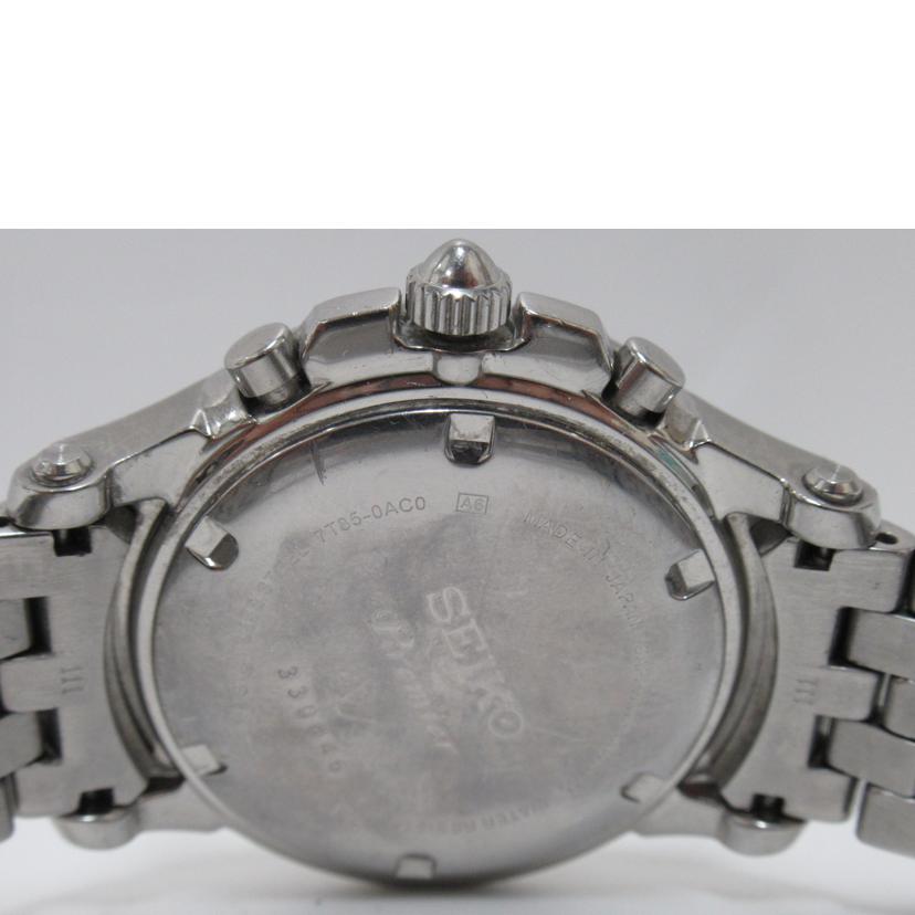 SEIKO/メンズウォッチ/Premier/クォーツ/7T85-0AC0//330446/Cランク/63