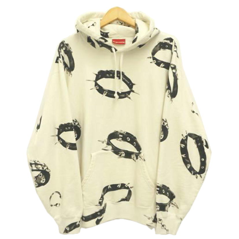 SUPREME シュプリーム/Studded Collars Hooded WHT//ABランク/09