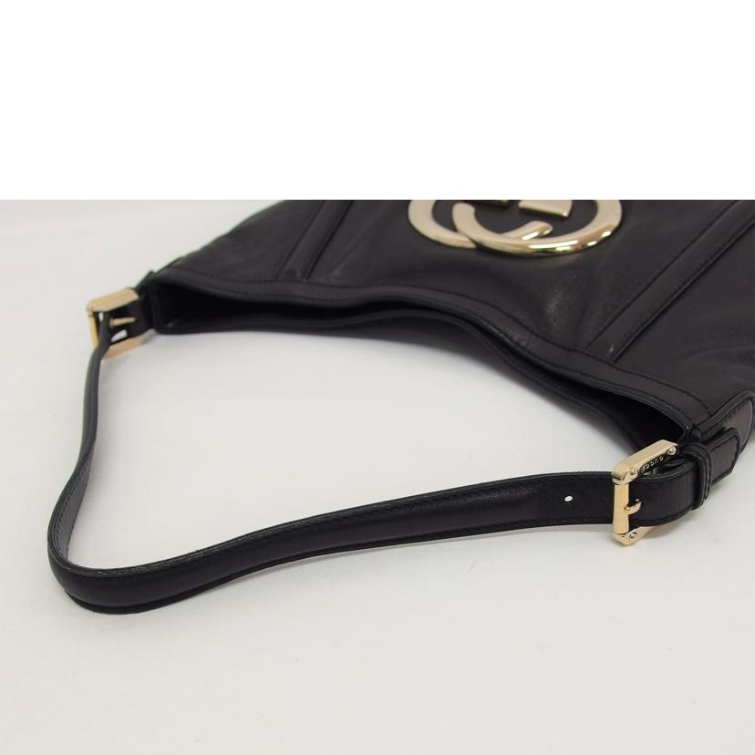 GUCCI グッチ/インターロッキングG/ワンショルダーバッグ/ブラック/162740//001992/ABランク/04