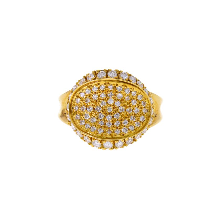/ K18ダイヤリング0.78ct/#10.5/7.6//Aランク/75