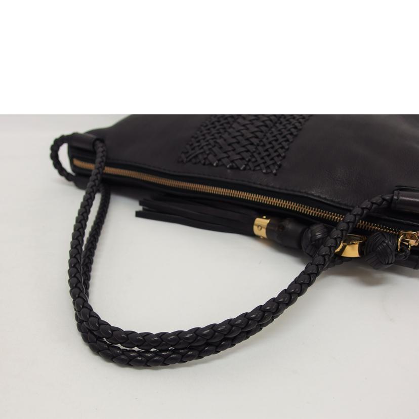 GUCCI グッチ/タッセルチャーム/ハンドバッグ/ブラック/263952//520281/Aランク/04