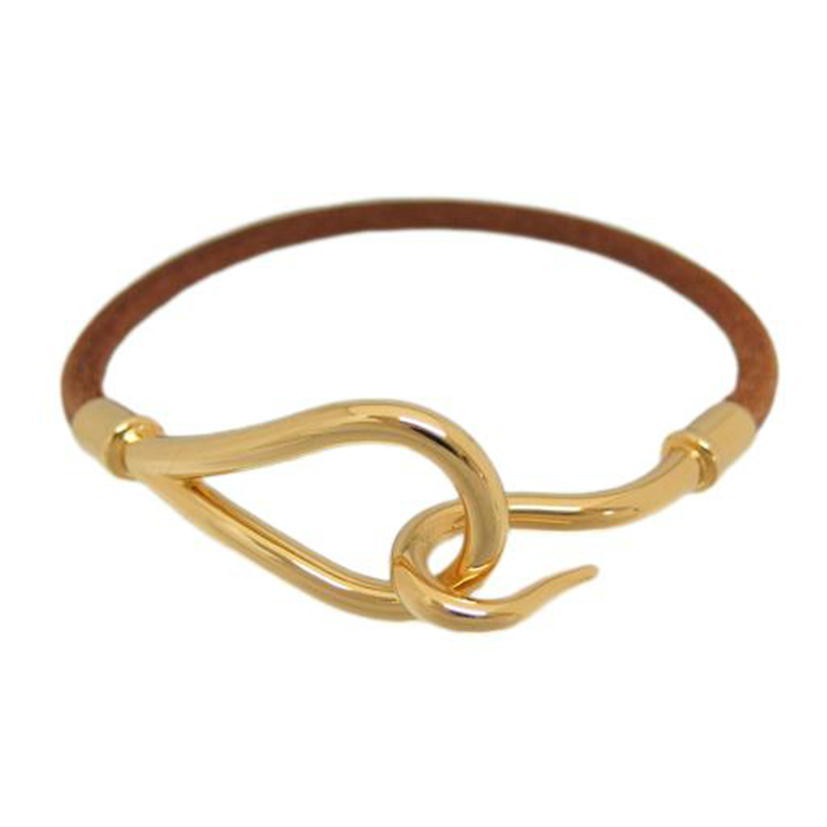HERMES エルメス/ジャンボ/レザーブレスレット/ゴールド金具//Aランク/04