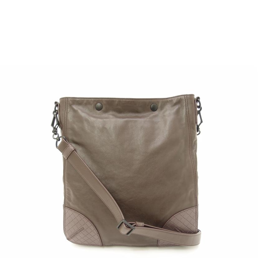 BOTTEGA VENETA ボッテガヴェネタ ショルダー 斜め掛け 茶 メンズ/スコルピートショルダー/ブラウン/309540//Aランク/69