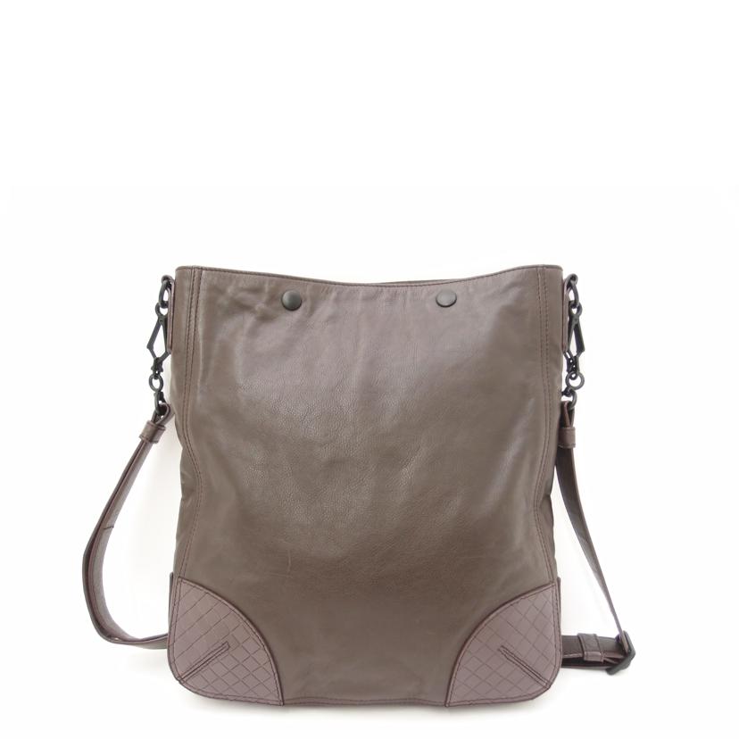 BOTTEGA VENETA ボッテガヴェネタ ショルダー 斜め掛け 茶 メンズ/スコルピートショルダー/ブラウン/309540//Aランク/69