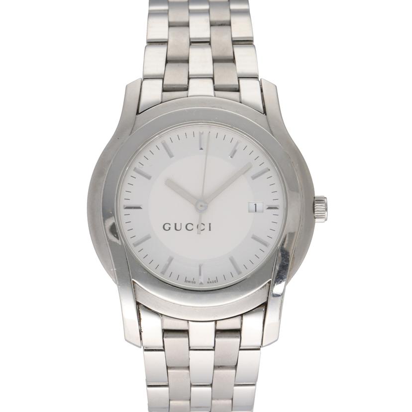 GUCCI グッチ/Gクラス・シルバー/メンズ/クオーツ/YA055212//129*****/Bランク/75