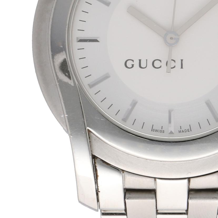 GUCCI グッチ/Gクラス・シルバー/メンズ/クオーツ/YA055212//129*****/Bランク/75